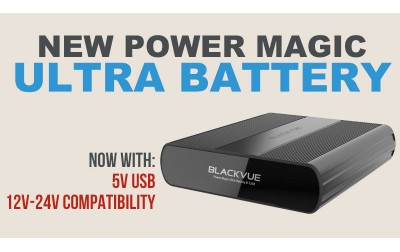 New BlackVue Power Magic Ultra Battery B-124X Adds 24V Compatibility, USB Power Outlet